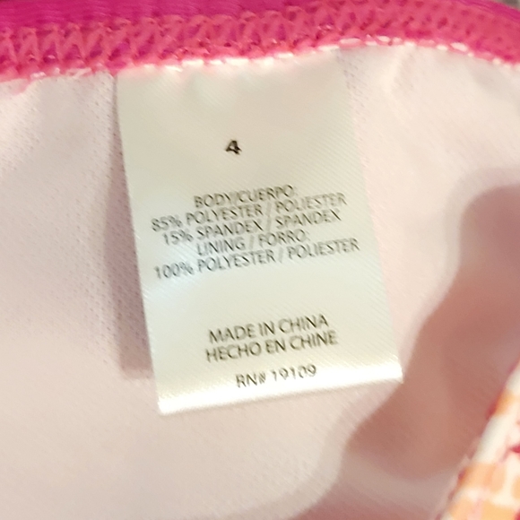 Aqua Et Sol Long Sleeve Rashguard 2 Piece Swimsuit UPF50 - Picture 8 of 8